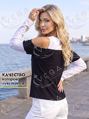 картинка Лонгслив женский 574 магазин Одежда+ являющийся официальным дистрибьютором в России 